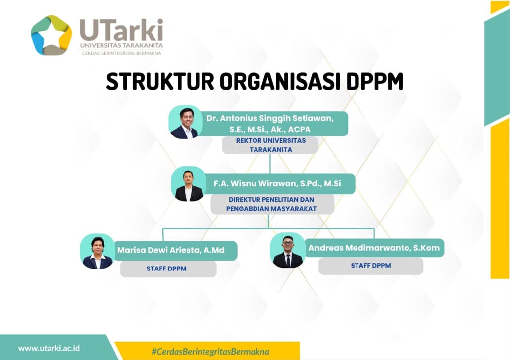Struktur Organisasi » DPPM UTarki